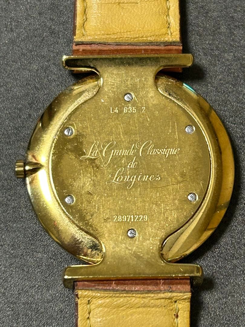ロンジン ラ グラン クラシック ゴールド文字盤 腕時計 L4.635.2