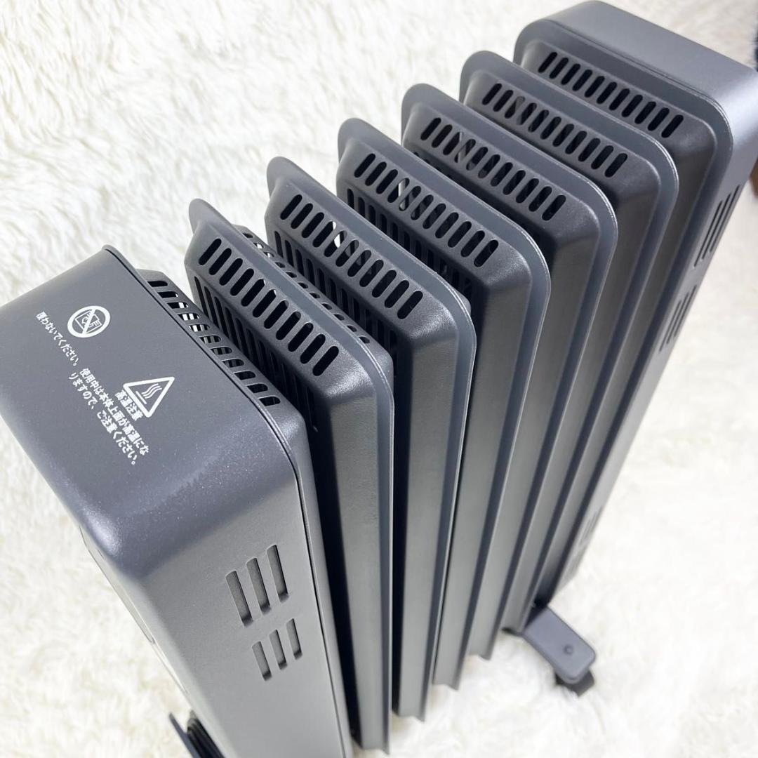 【美品】Dimplex オイルフリーヒーター B05 ECR12ECSF グレー