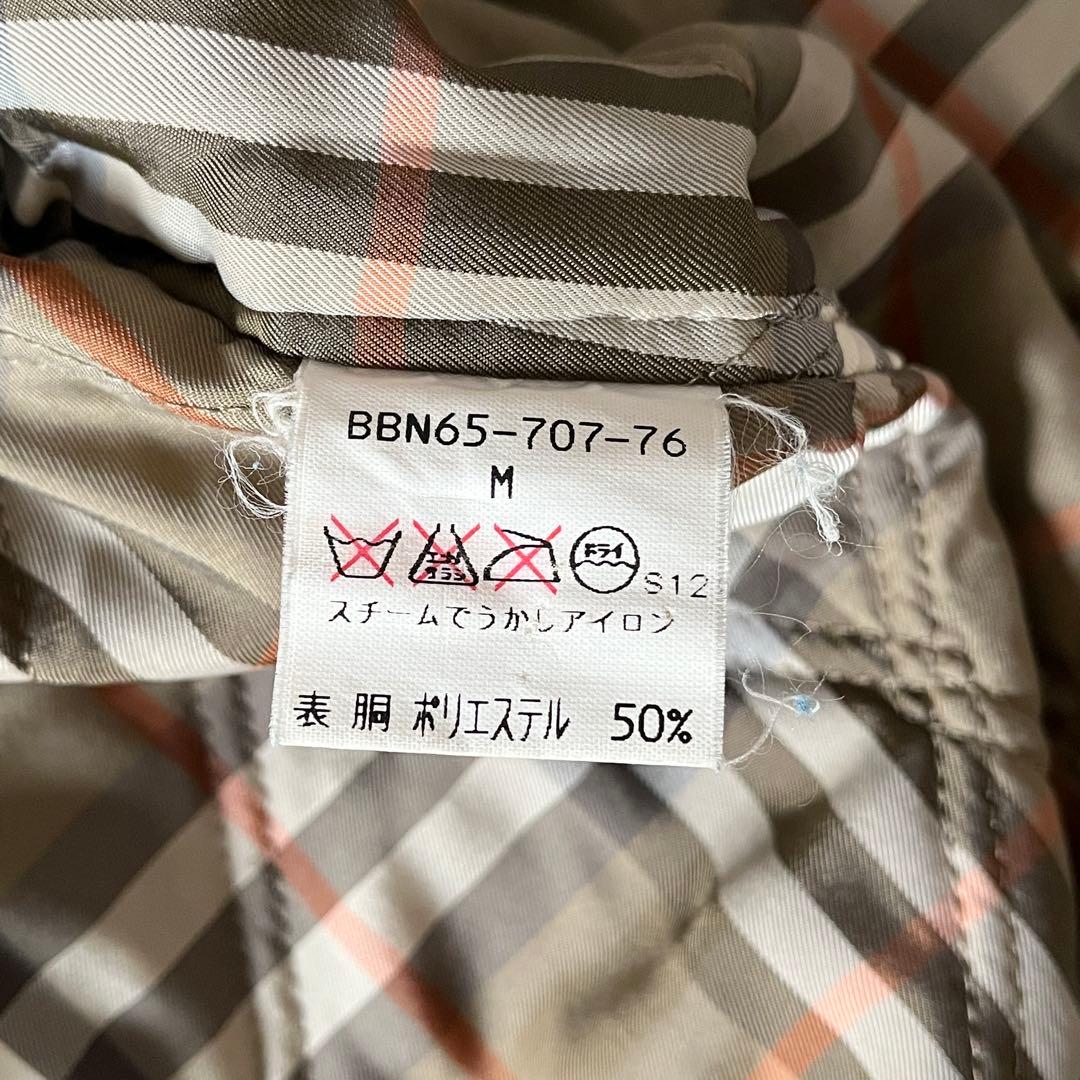 Burberrys　フードジャケット コート ノバチェック 中綿ライナー　玉虫色