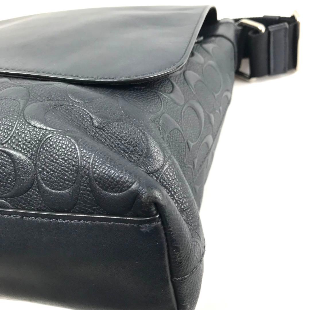 【チャーリーパパさま専用】コーチ ブラック ショルダーバッグ 72220