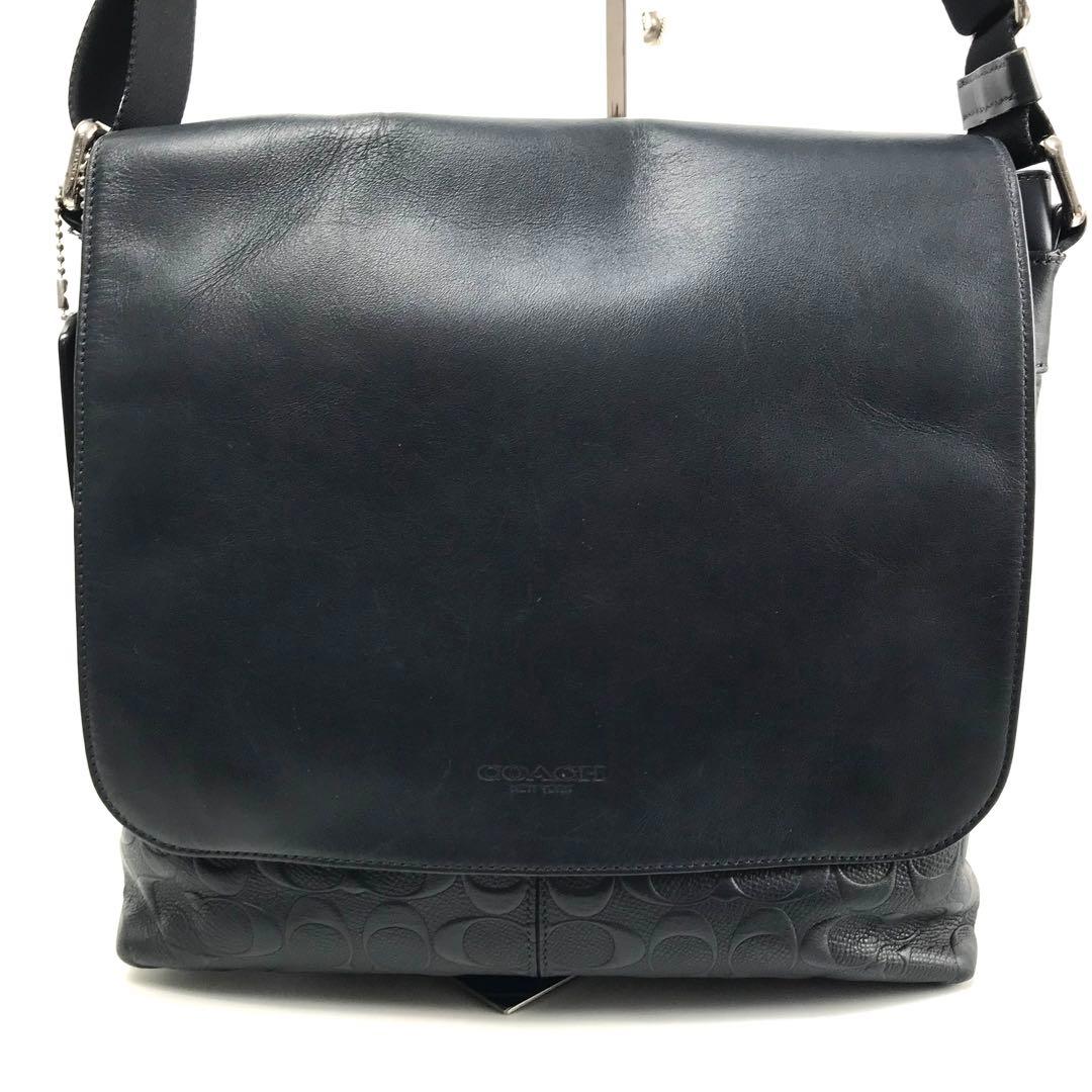 【チャーリーパパさま専用】コーチ ブラック ショルダーバッグ 72220
