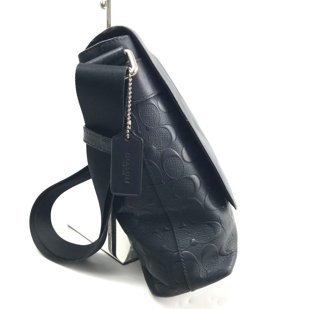 【チャーリーパパさま専用】コーチ ブラック ショルダーバッグ 72220