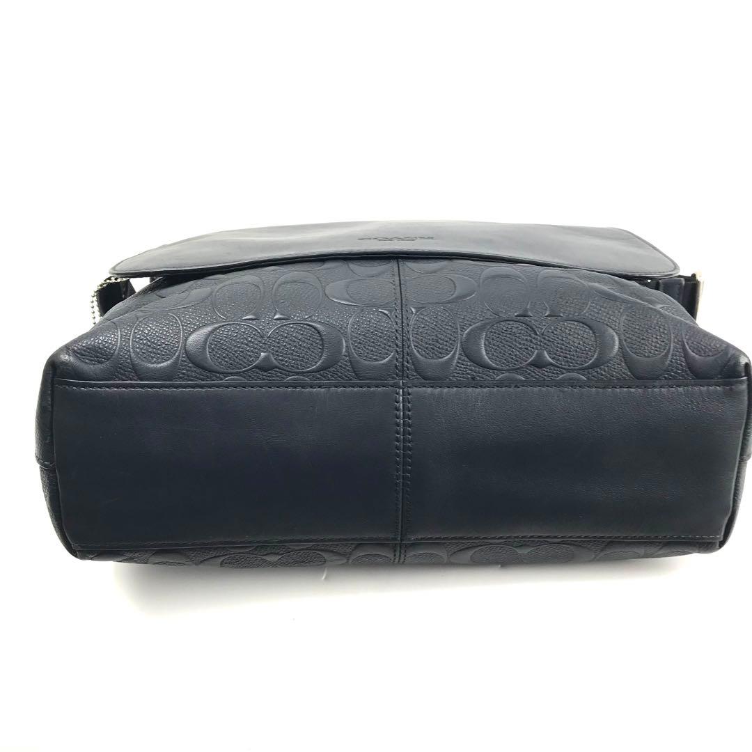 【チャーリーパパさま専用】コーチ ブラック ショルダーバッグ 72220