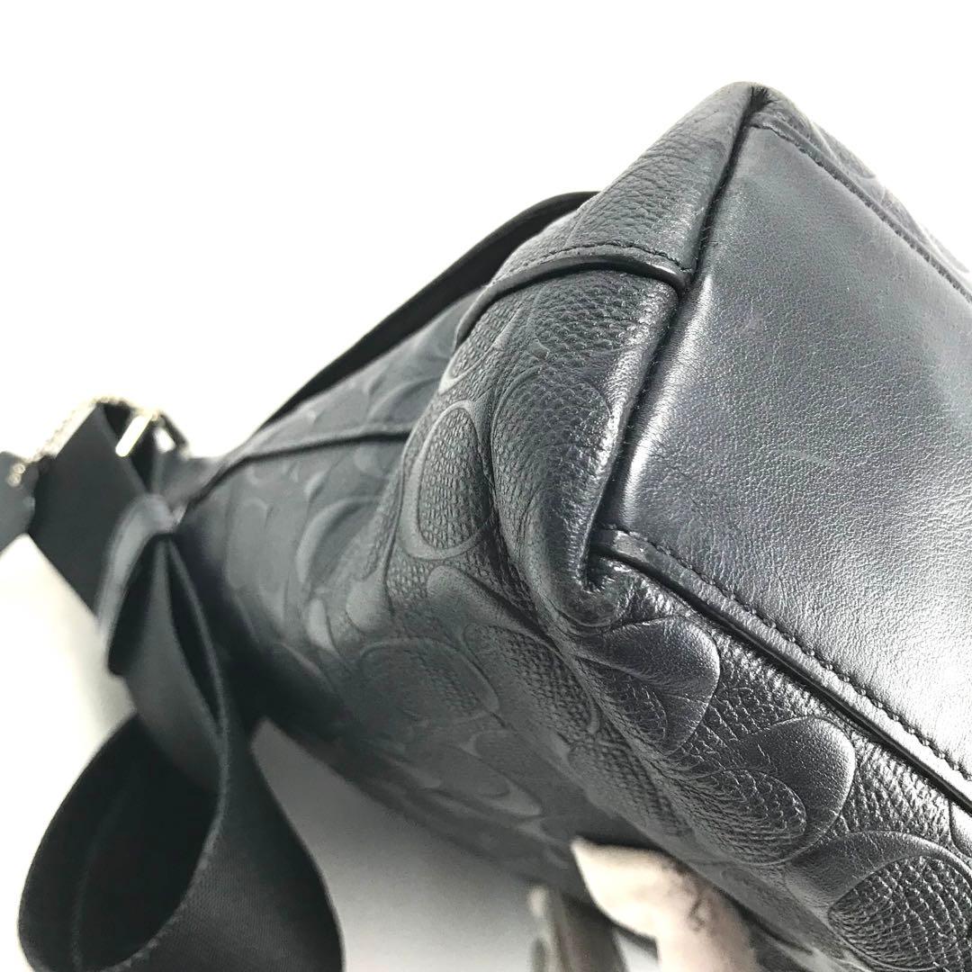 【チャーリーパパさま専用】コーチ ブラック ショルダーバッグ 72220