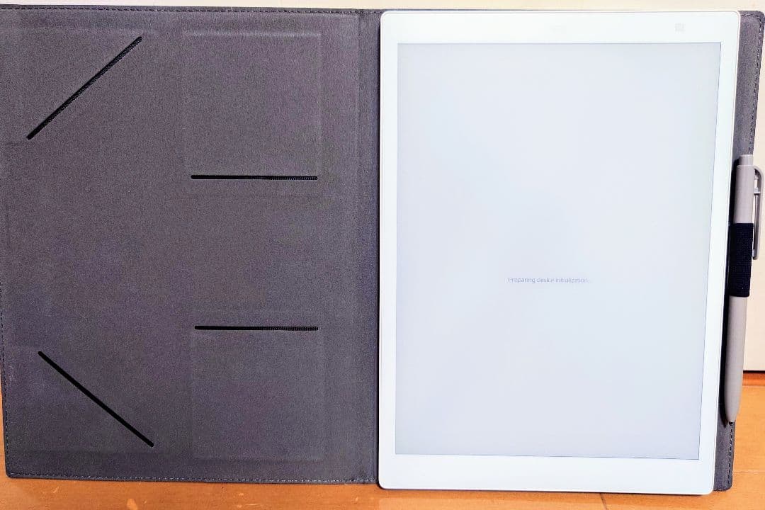 富士通 10.3型 電子ペーパー クアデルノ A5サイズ＋純正カバー