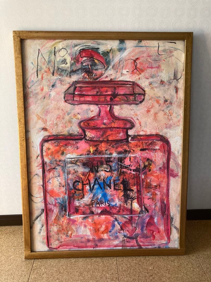Francfranc★ SANDYWELCHアートボードCHANEL No.5