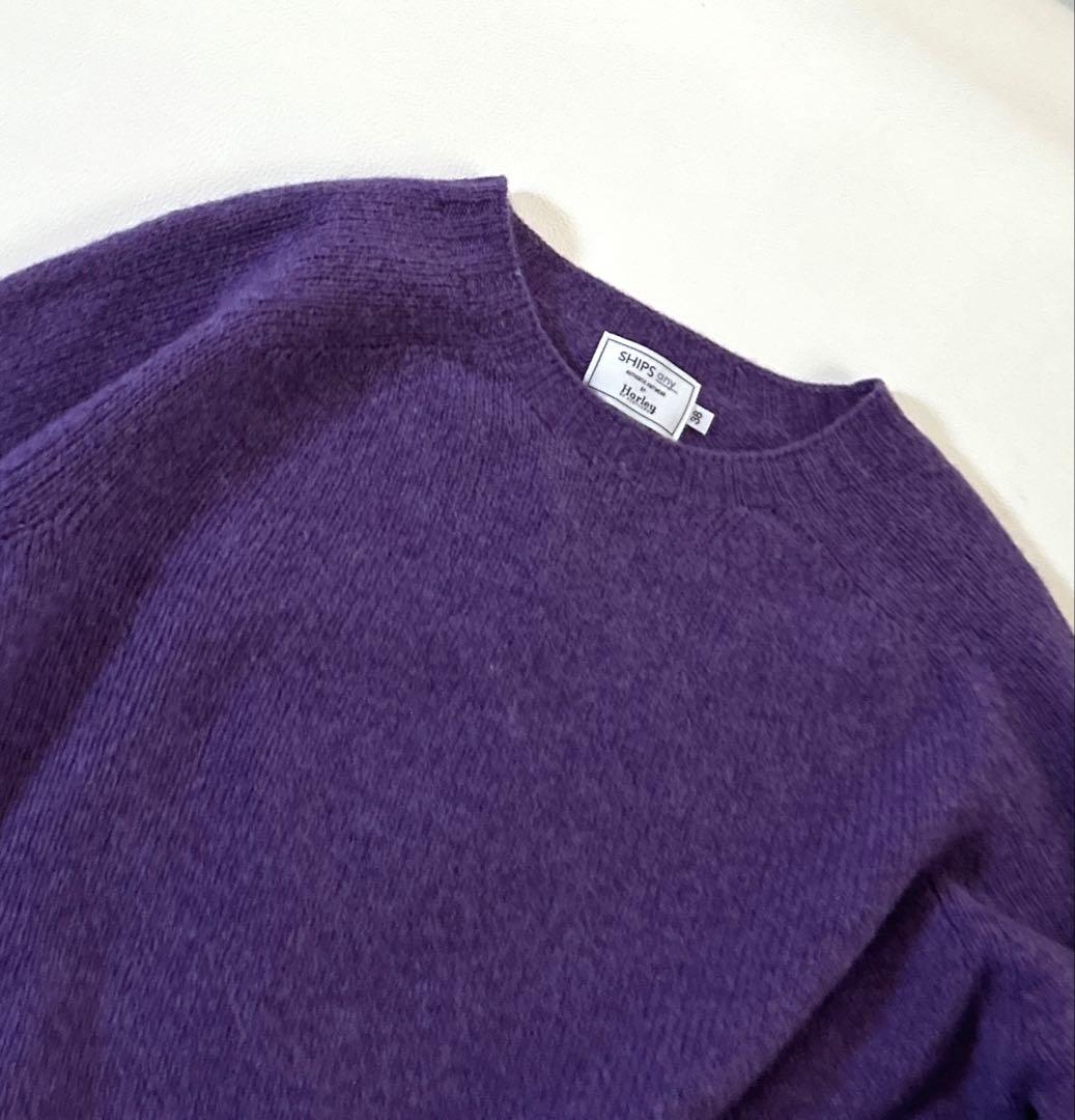 ナ*ラ様 別注 Harley of Scotland ニットセーター シップスエ