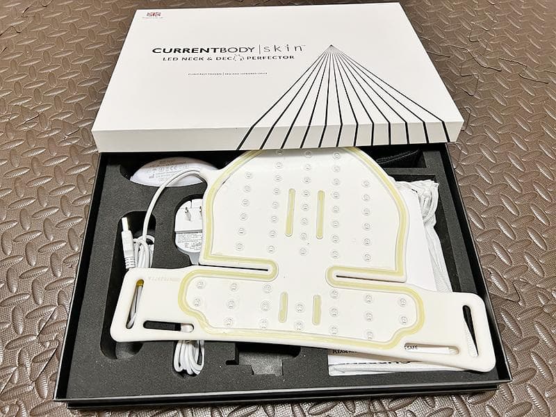 カレントボディー フェイス用+ネック&デコルテ LEDライトセラピー セット