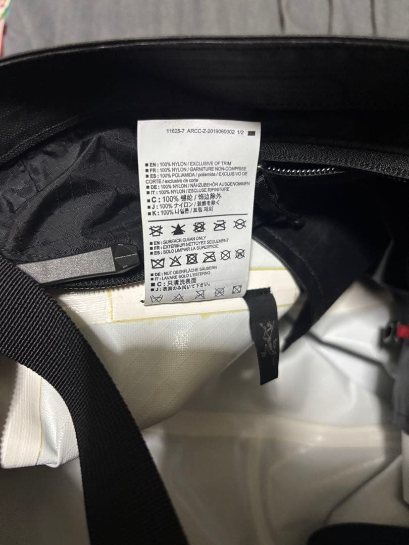 Arc'teryx グランヴィル18 ブラック