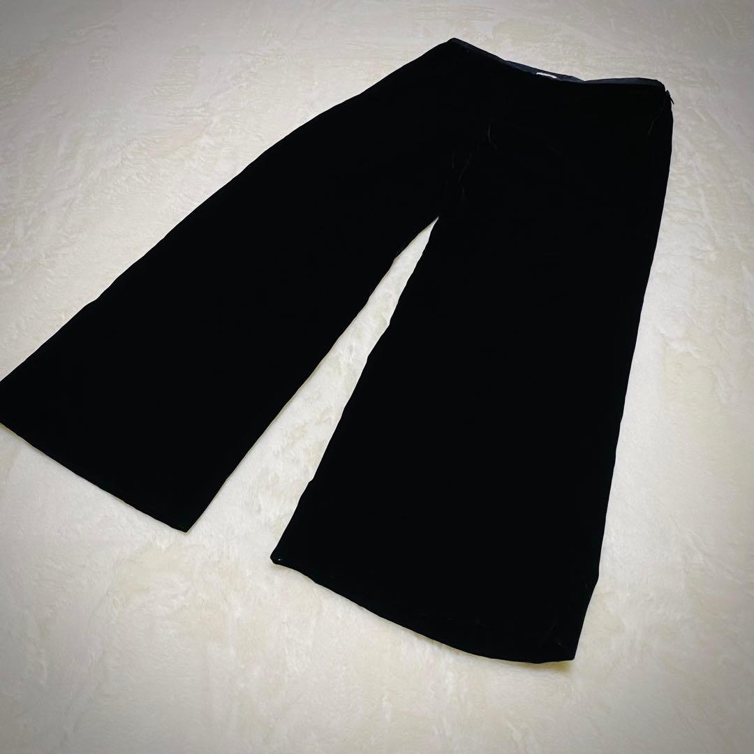 アルマーニ コレツィオーニ【最高級ベロア】セットアップ スーツ ブラック 光沢