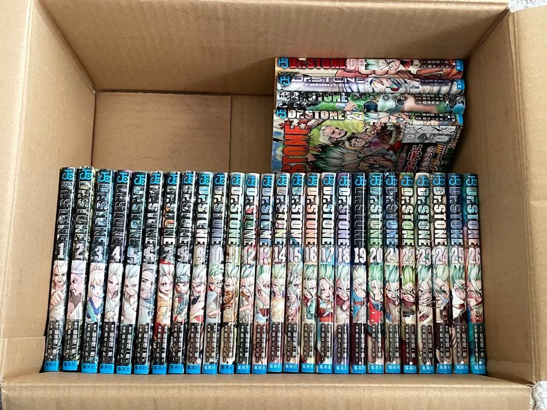 Dr. STONE 全巻セット +小説・外伝（reboot:白夜）・ファンブック