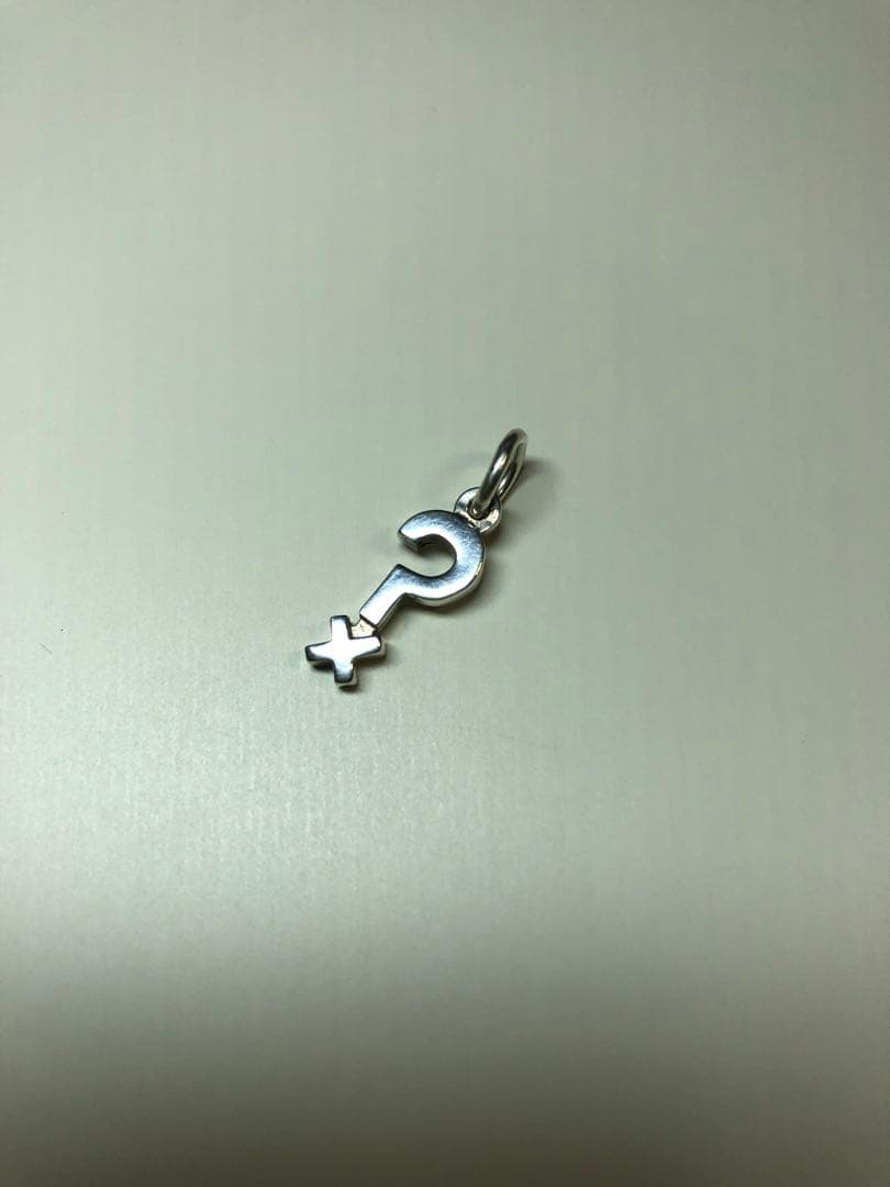 シルバー クエスチョンマーク ネックレス