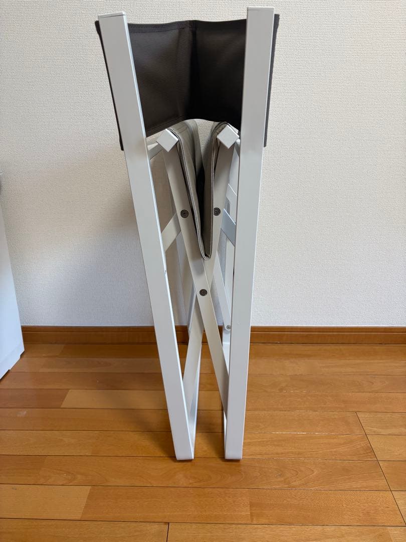 Landform 折り畳みチェア　ホワイト グレー