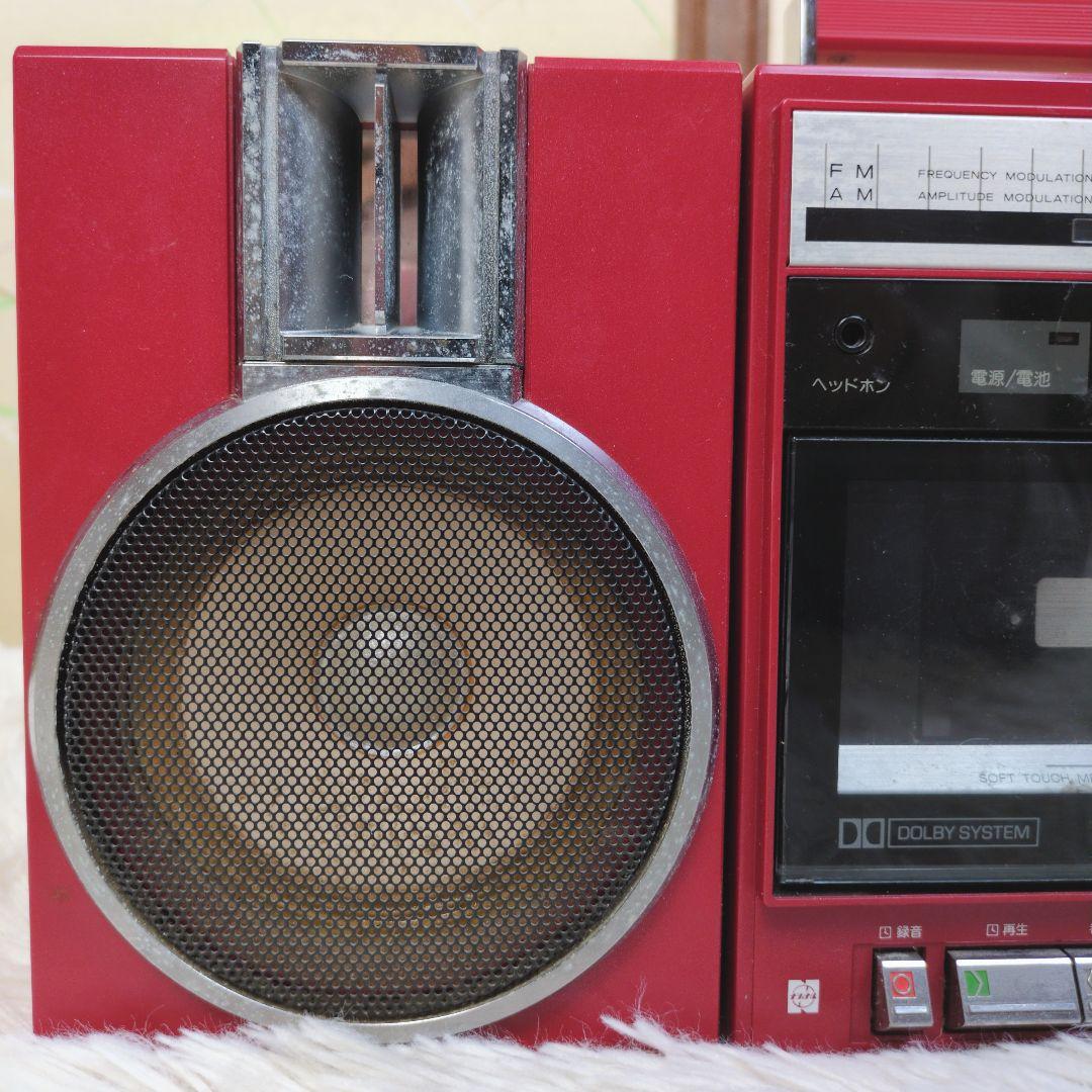 National RX-C46 レトロ ラジカセ 一部動作確認