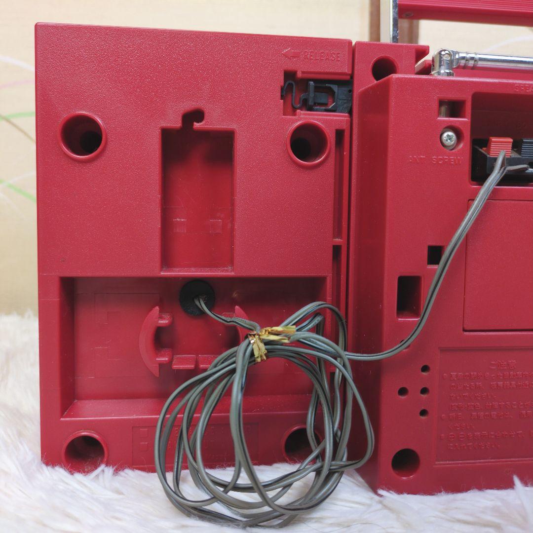 National RX-C46 レトロ ラジカセ 一部動作確認