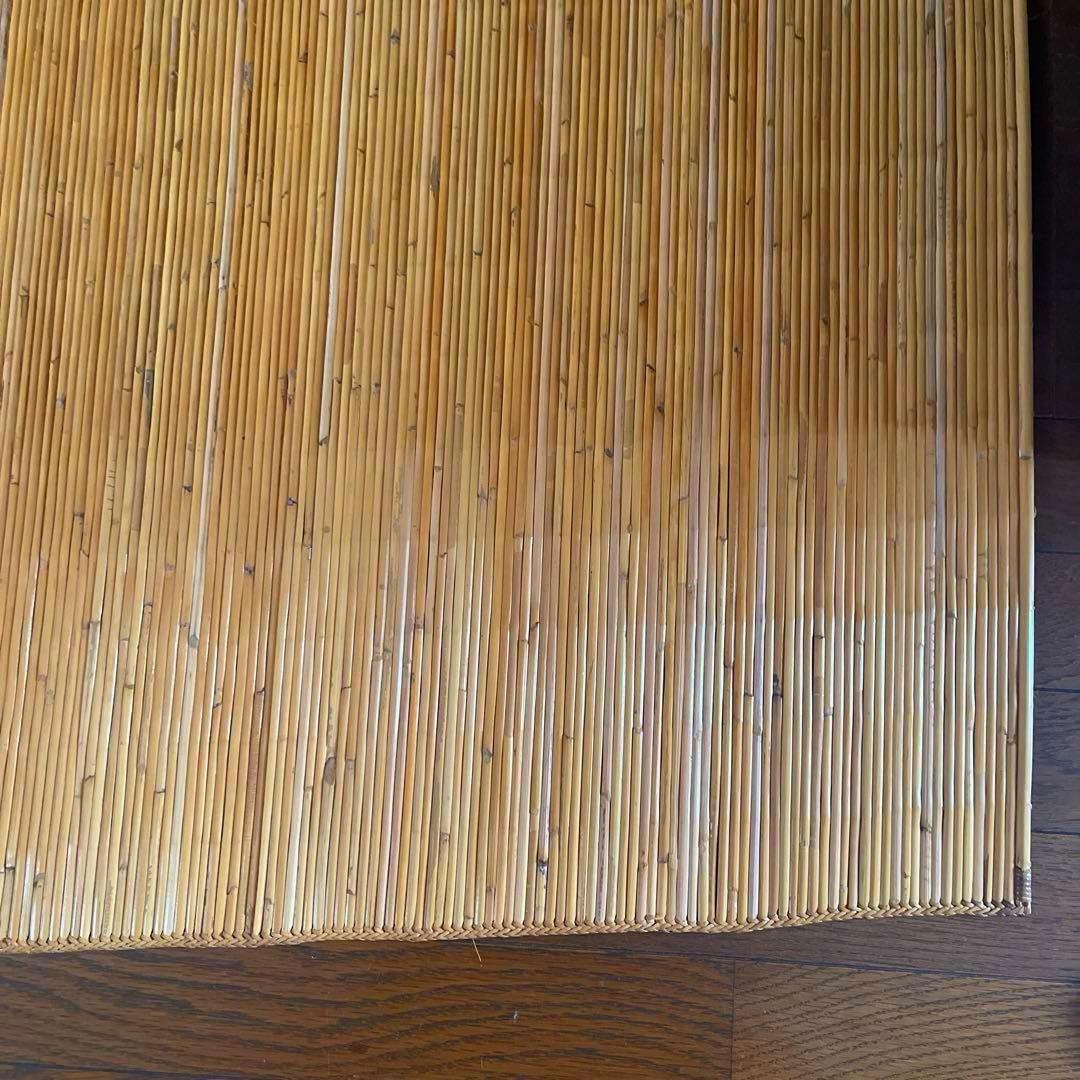 天然素材籐むしろカーペット　225×190