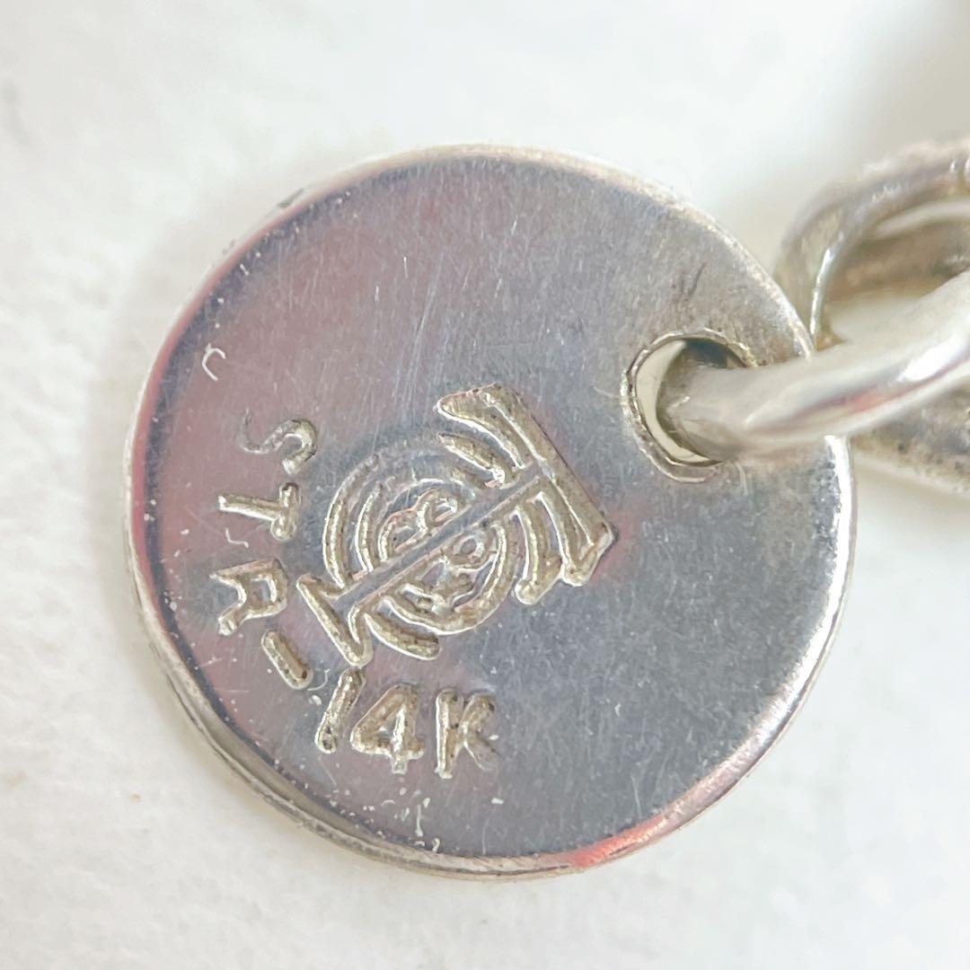 ティファニー　スクリュー　ツイスト　コンビ　ネックレス　925 14K