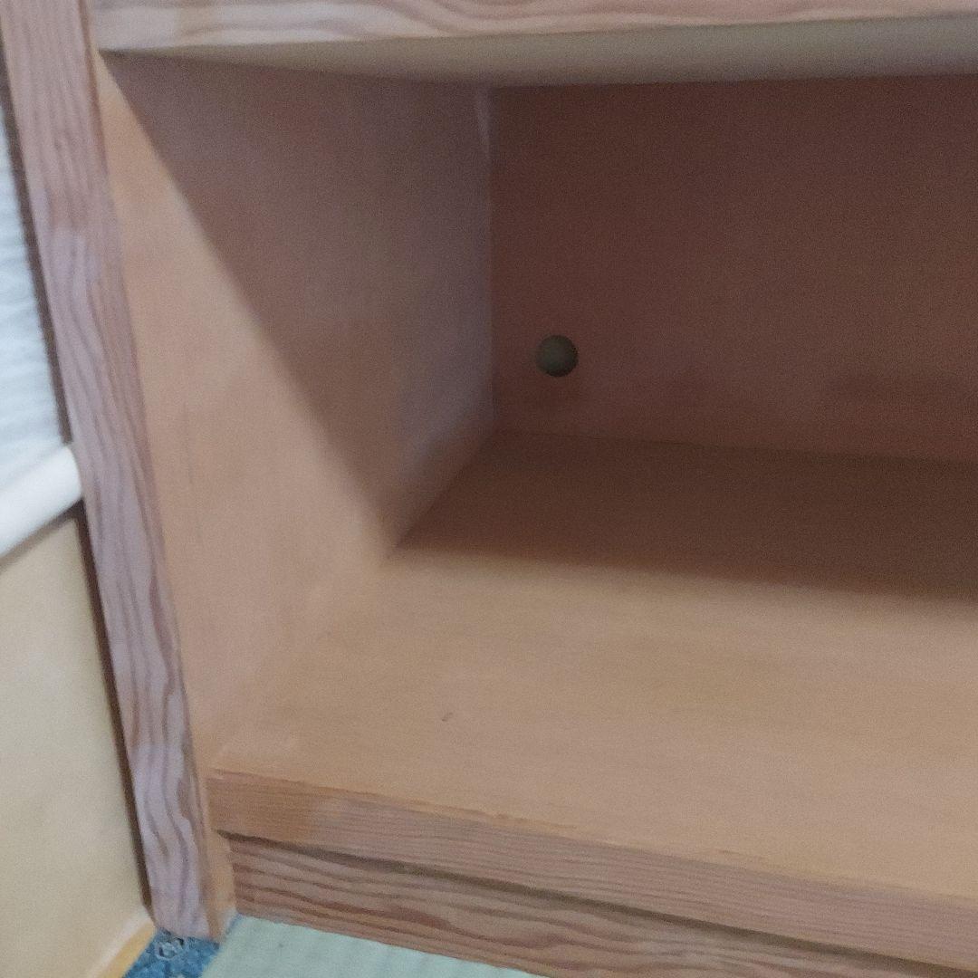 Aymitページ「高級木のオーダーメイド仕立てのスライド式棚」