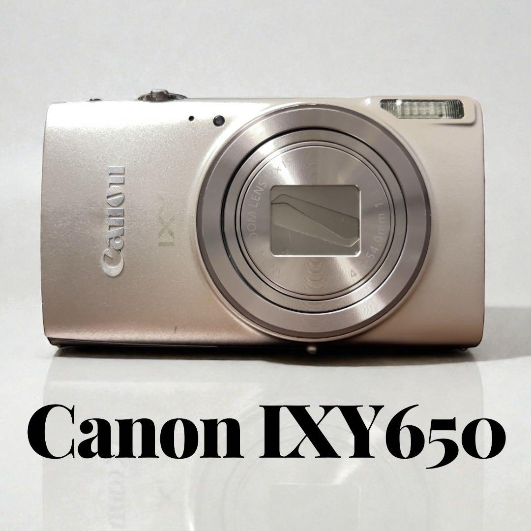 【美品 動作品】 Canon IXY650 充電器 バッテリー 付き
