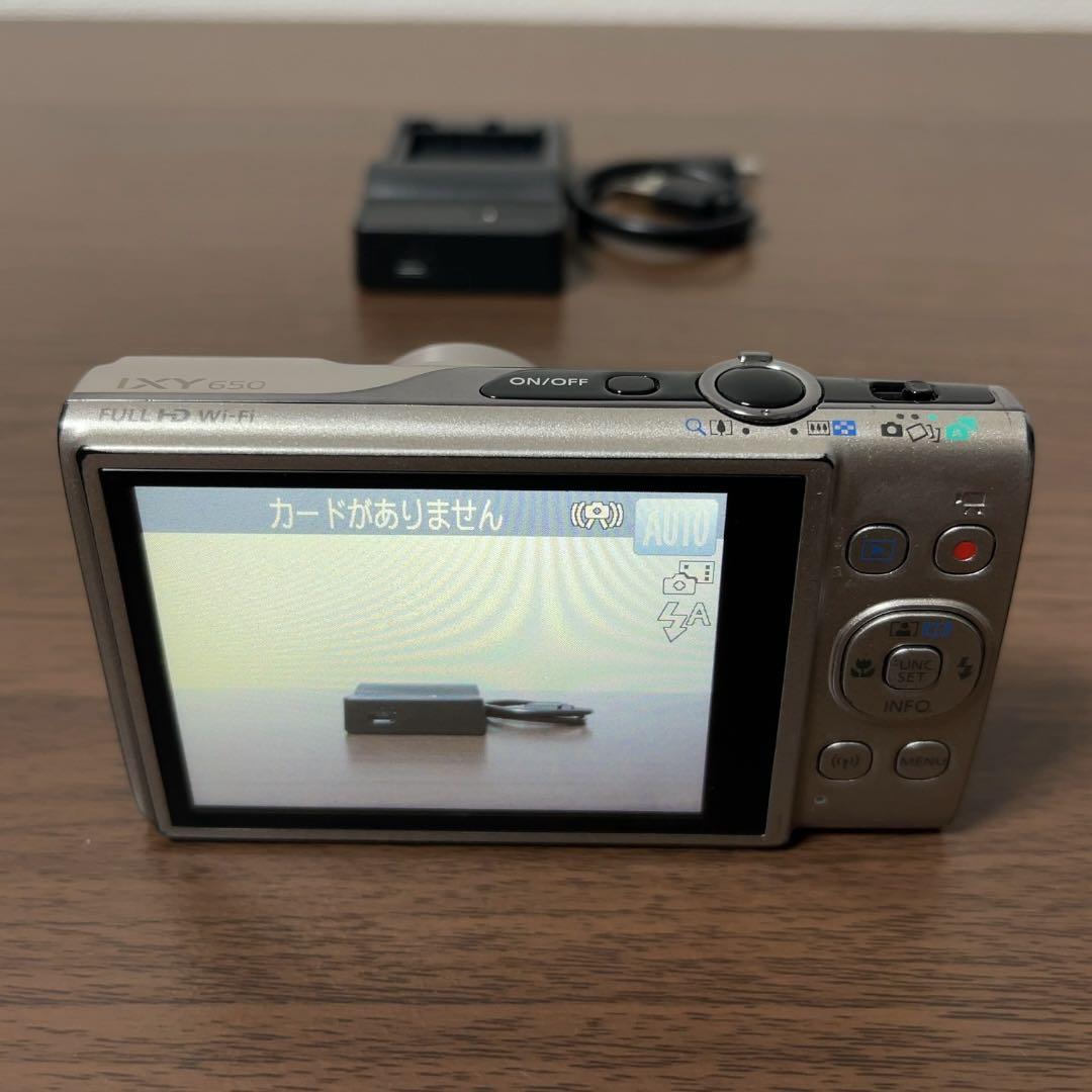 【美品 動作品】 Canon IXY650 充電器 バッテリー 付き