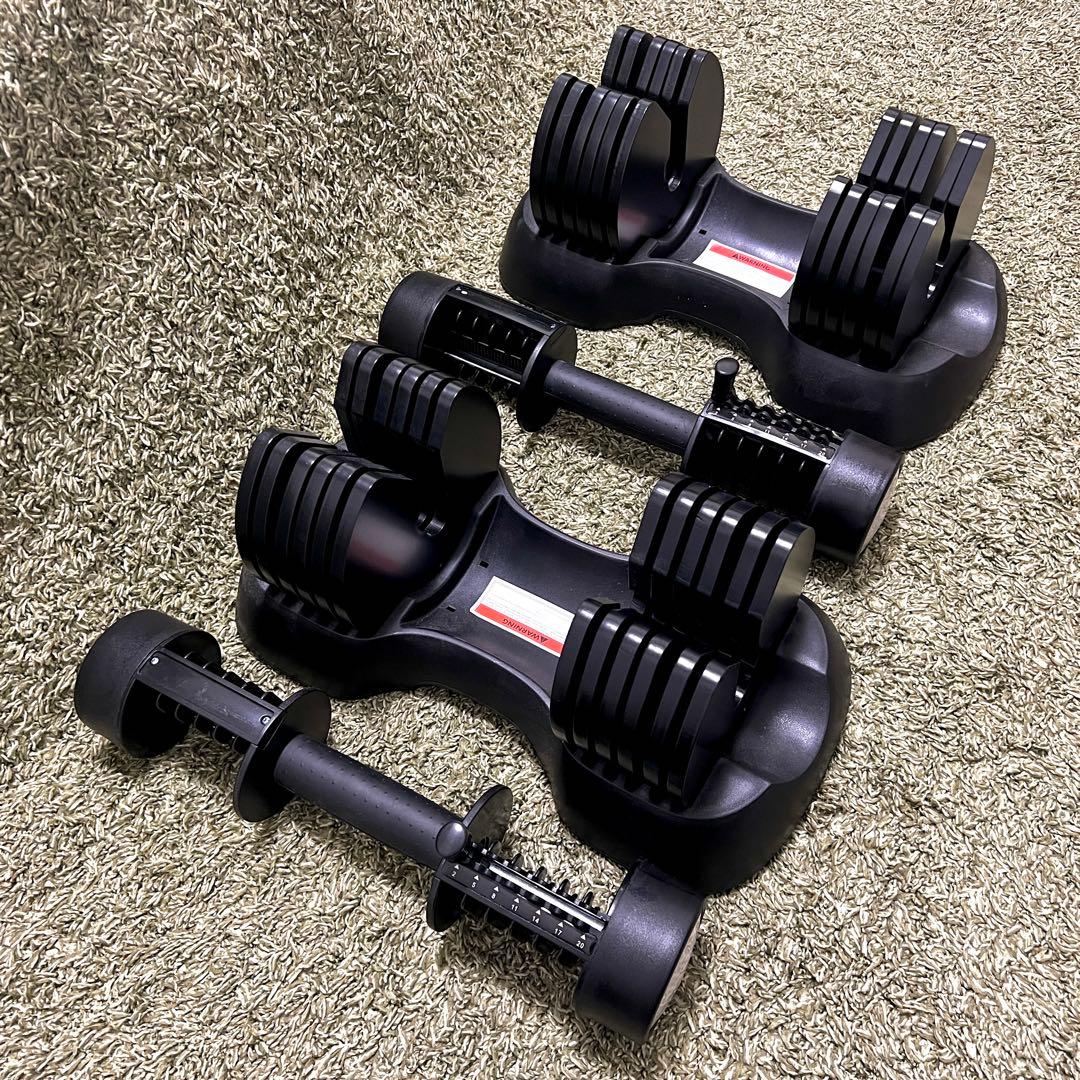 購入時注意！　2-② 片方　ATIVAFIT 可変式ダンベル 2-20kg