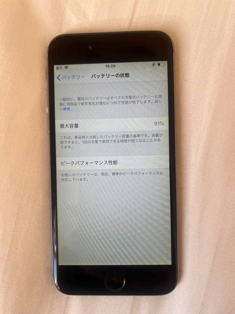 Apple iPhone 6 スペースグレー