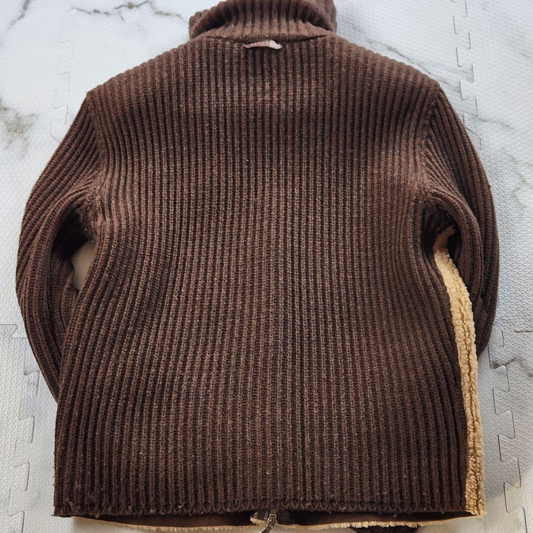 最高級イタリア製✨PREVIEW ドライバーズジャケット ムートン リバーシブル