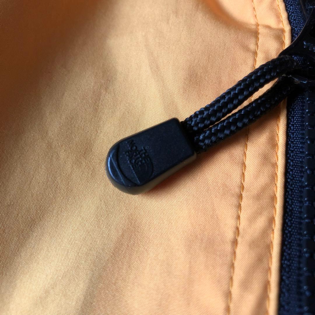 【レア】ザノースフェイスTHE NORTH FACEロゴ刺繍ハーフジップナイロン