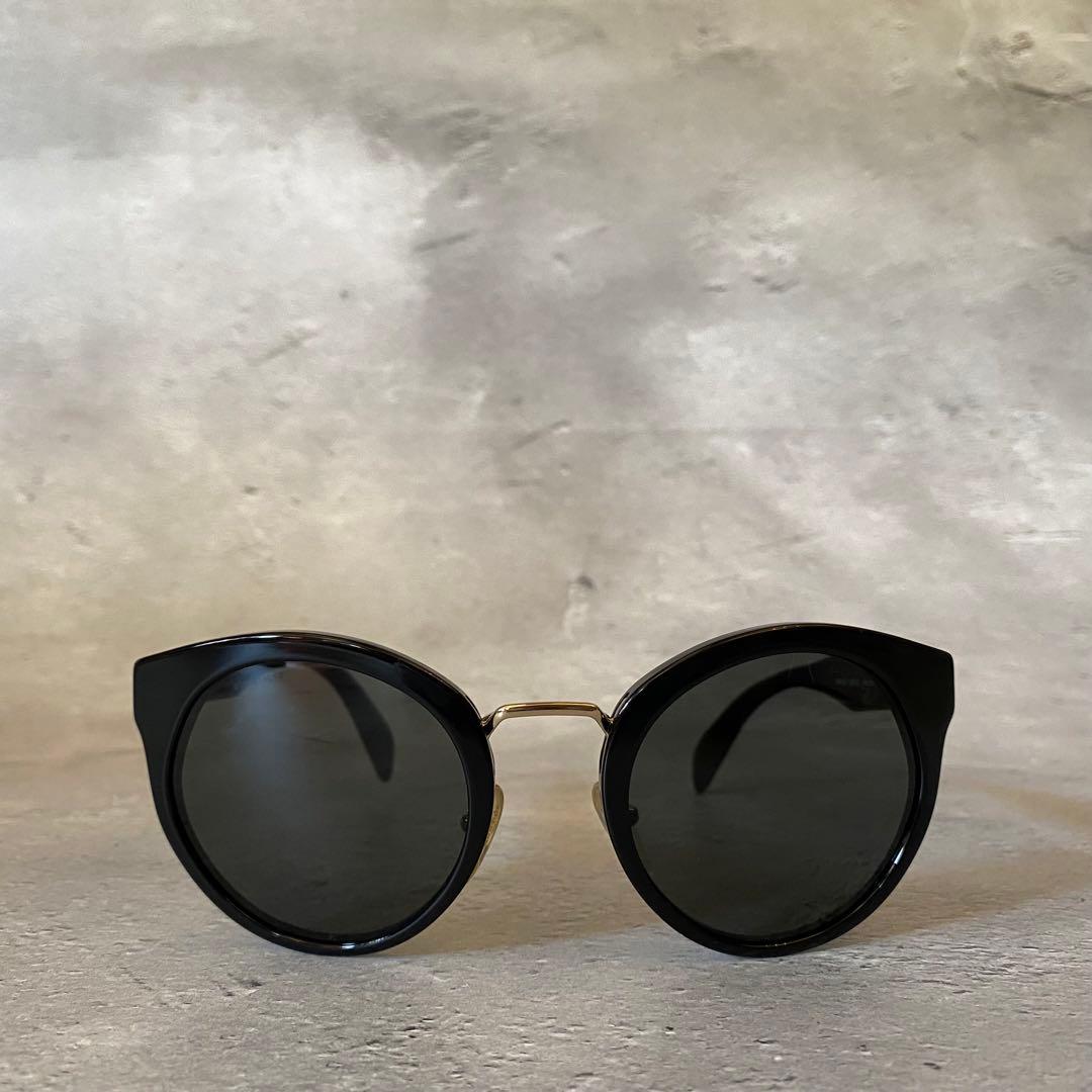 PRADA ブラック サングラス キャットアイ プラダ