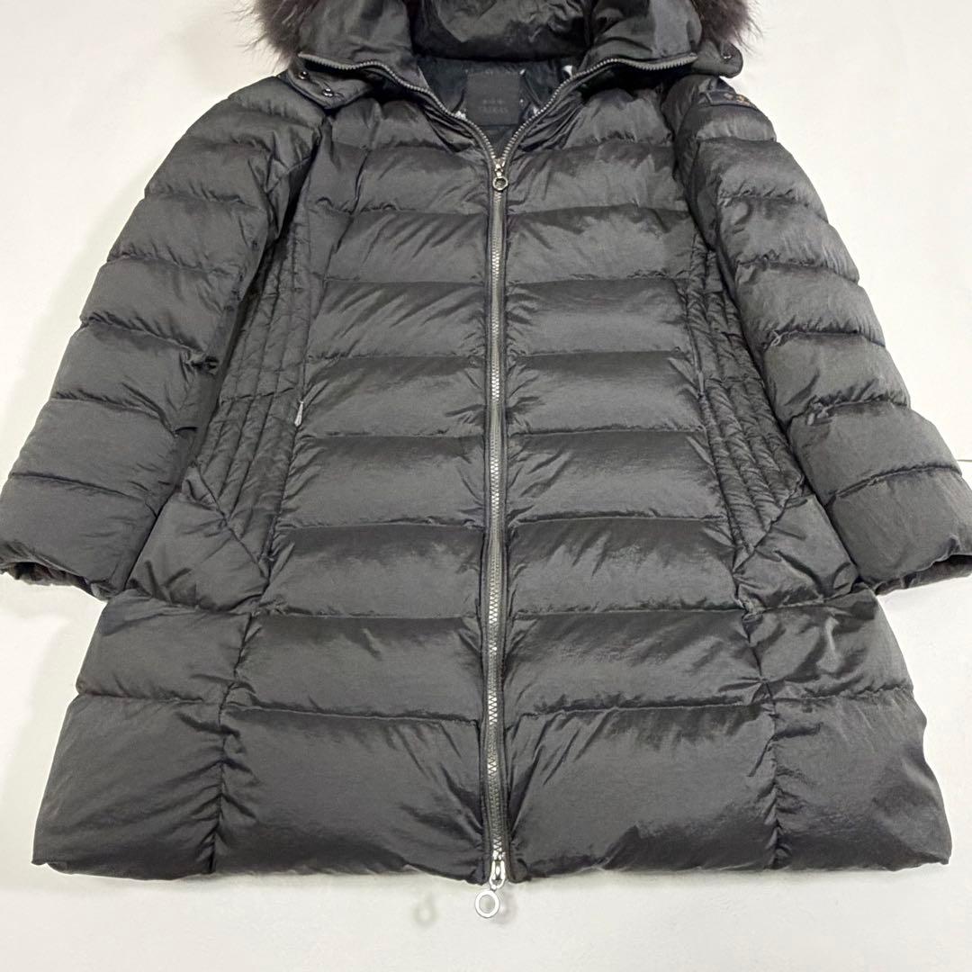 TATRAS タトラス サルマ ダウンコート フード ファー グレー L