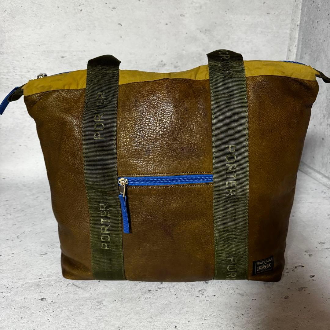 PORTER ポーター RELAX TOTE BAG レザー　トートバッグ