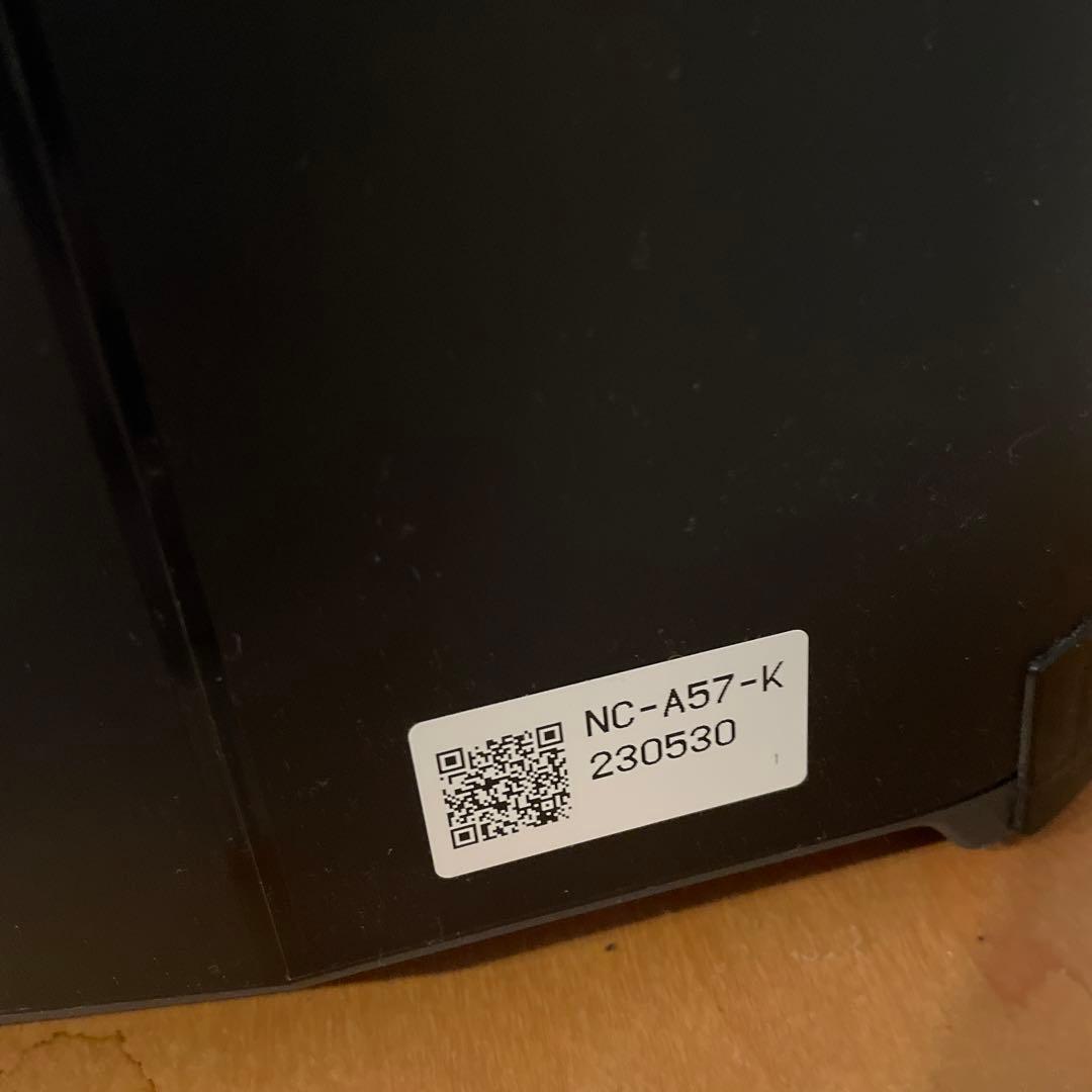 コーヒーメーカー・エスプレッソマシン Panasonic NC-A57-K