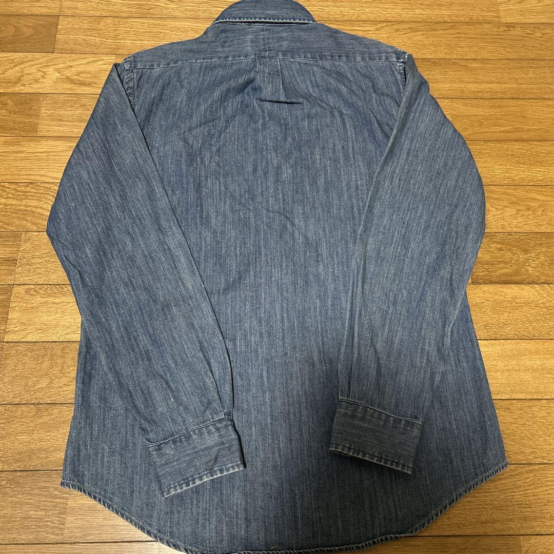 極美品　ラルフローレン　デニムダンガリーボタンダウンシャツ　クラシックフィットS