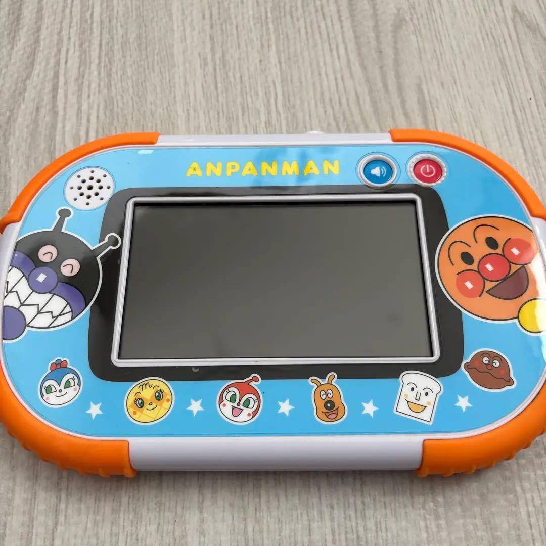 1.5才からタッチでカンタン! アンパンマン知育パッド　専用アダプター付　美品