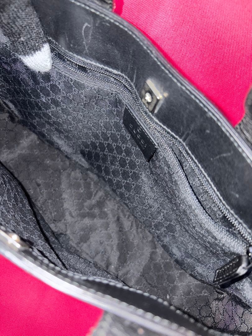 GUCCI シェリーライン　ミニトートバッグ　メンズ　レディース　本革