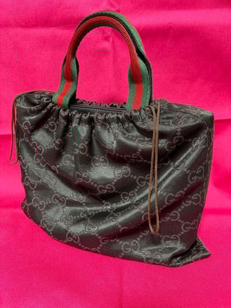 GUCCI シェリーライン　ミニトートバッグ　メンズ　レディース　本革