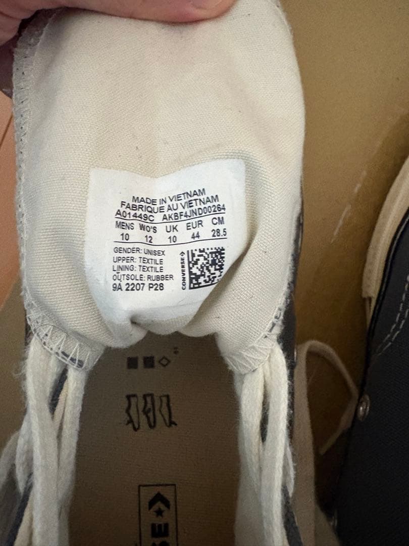 コンバース　ハイカット　converse CT70 チャックテイラーオールスター