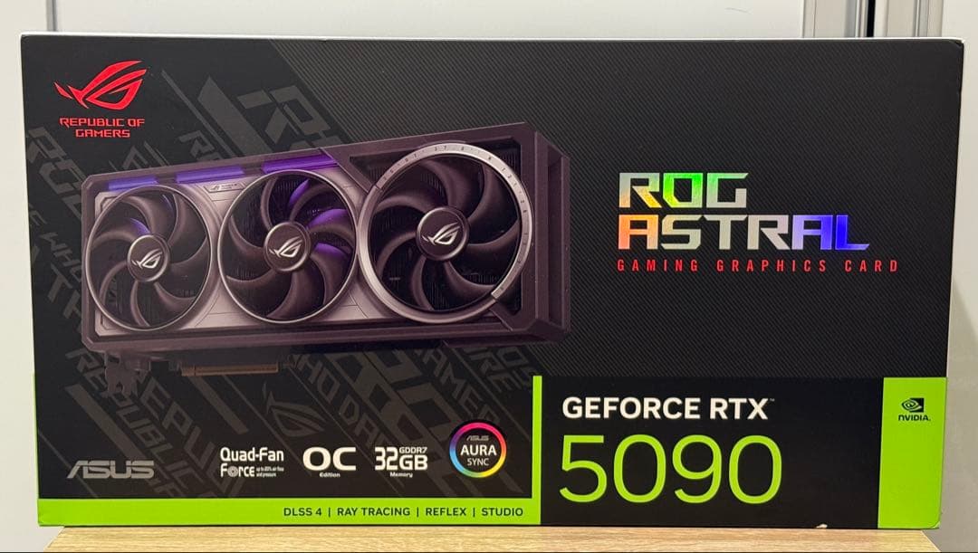 【未開封】ASUS ROG-ASTRAL-RTX5090 OC GAMING
