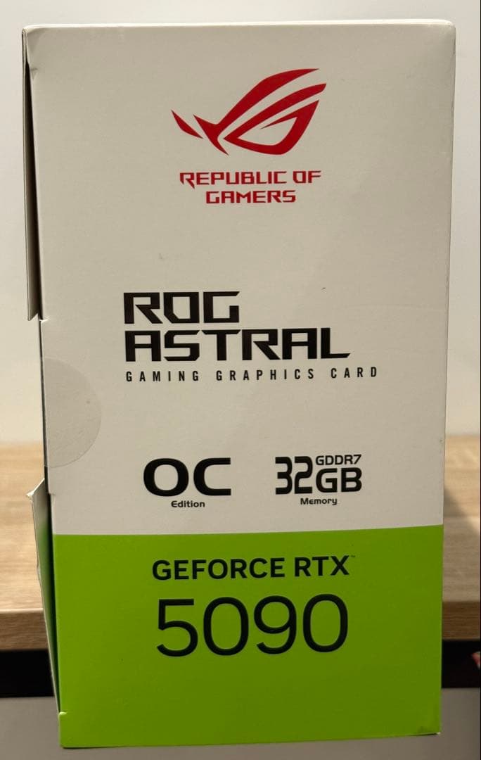 【未開封】ASUS ROG-ASTRAL-RTX5090 OC GAMING