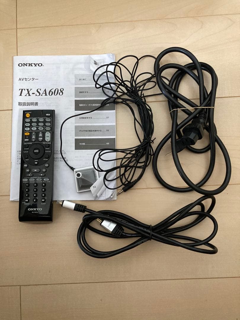 【黒犬】ONKYO AVアンプ TX-SA608