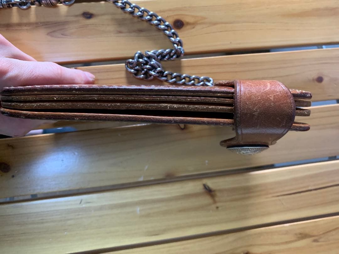 美品FUNNY バイカーズウォレット　ウォレットチェーン付