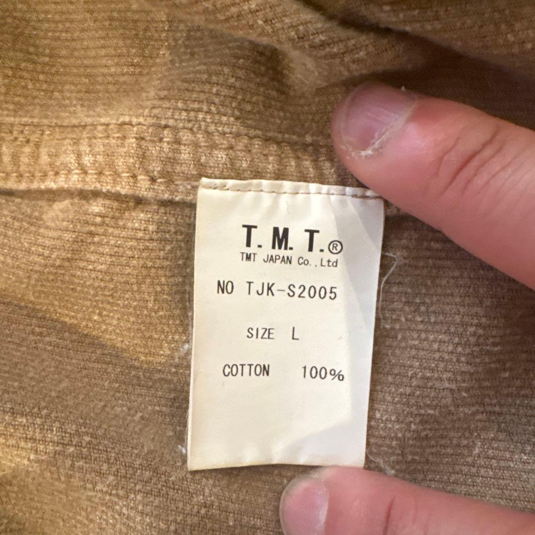 【希少/Lサイズ】TMT コーデュロイ 西海岸スタイル ジャケット ベージュ