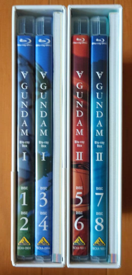 【送料無料】∀ガンダム Blu-ray BoxⅠ、Ⅱ セット　ターンエーガンダム