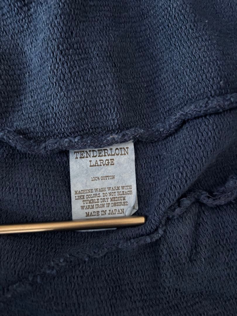 トップス tenderloin mock neck sweat zip-up