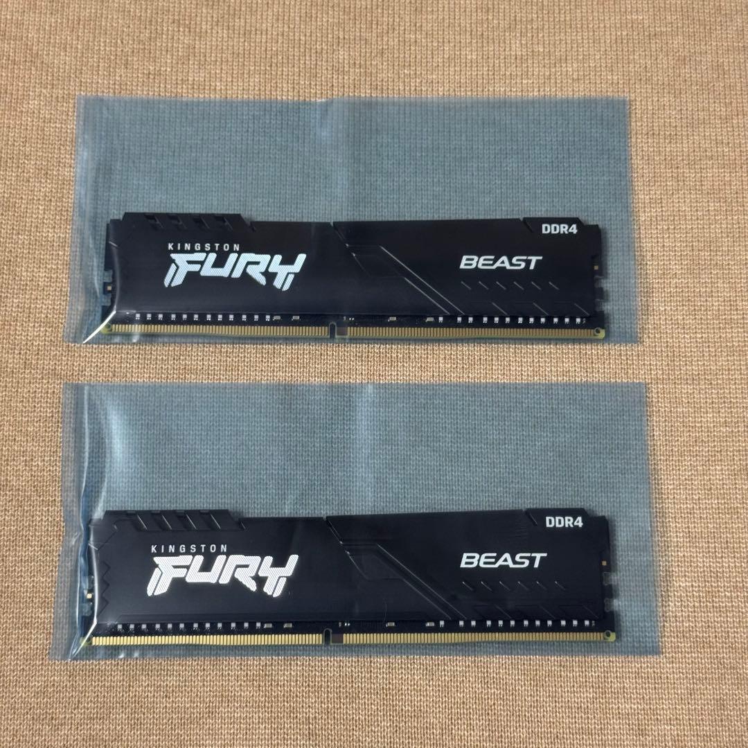 Kingston DDR4-3200 32GB (16GB×2) 動作確認済