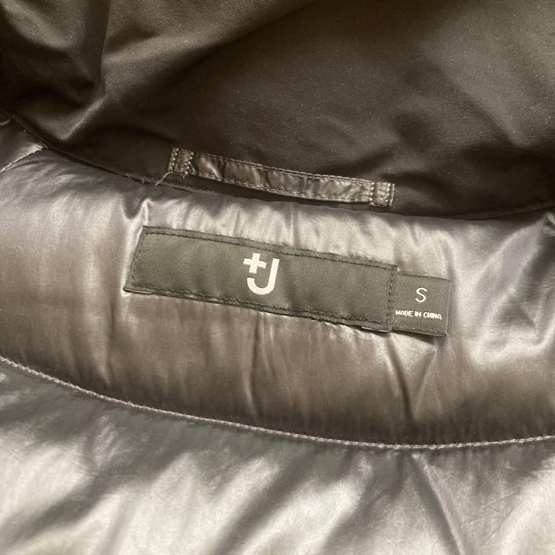 p*︎様 ユニクロ+J ブラック ハイブリッドダウンジャケット S