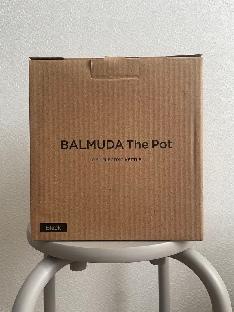 【お値下しました】BALMUDA The Pot 0.6L 電気ケトル ブラック