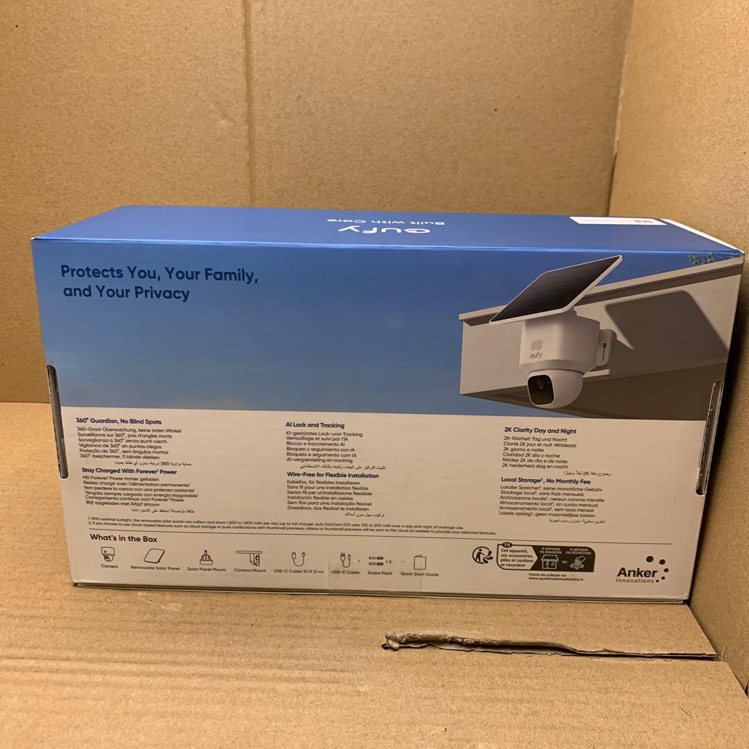 新品　Anker Eufy SoloCam E30 屋外用防犯カメラ