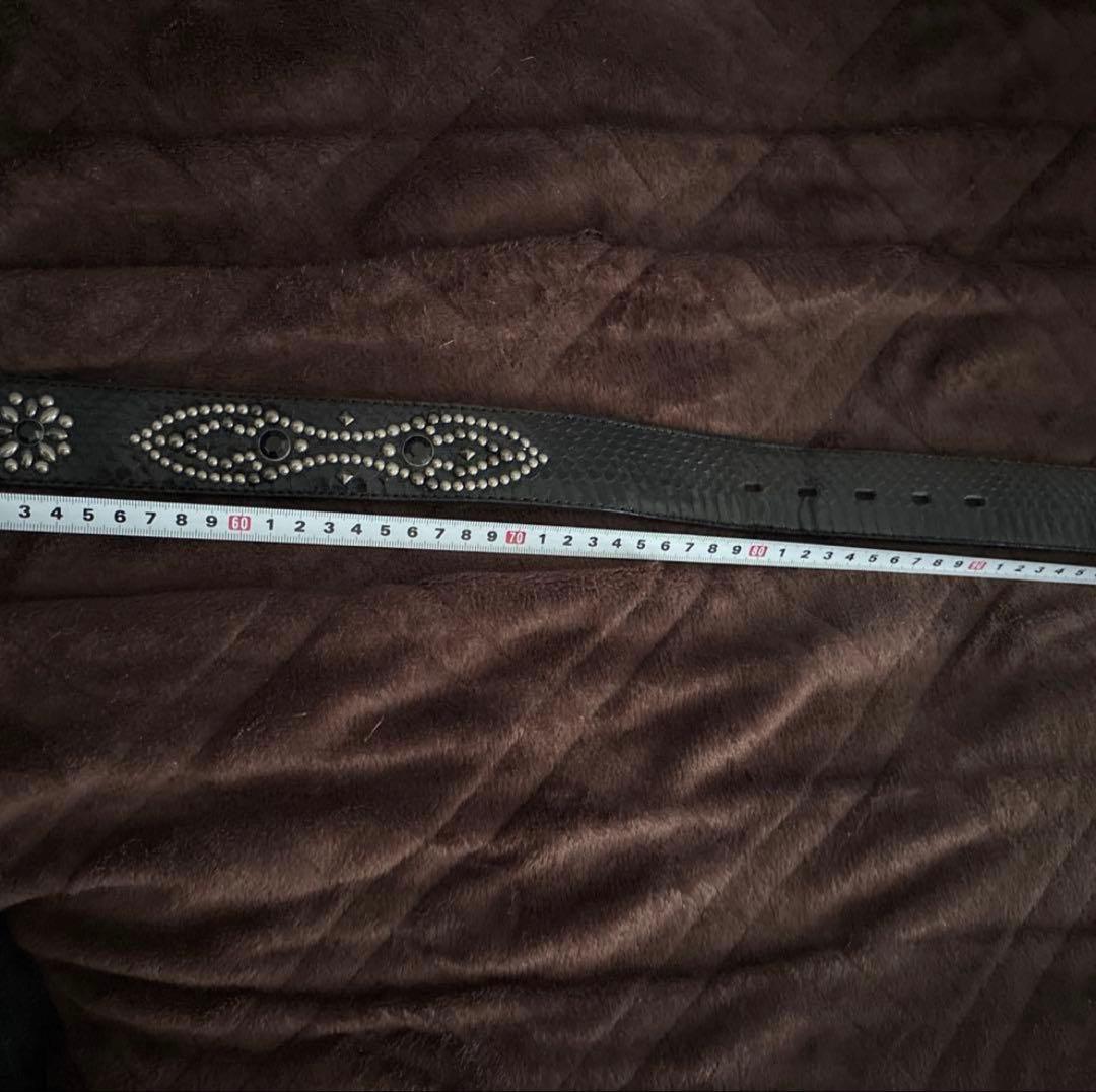 tornado mart トルネードマートスタッズ　黒ベルト