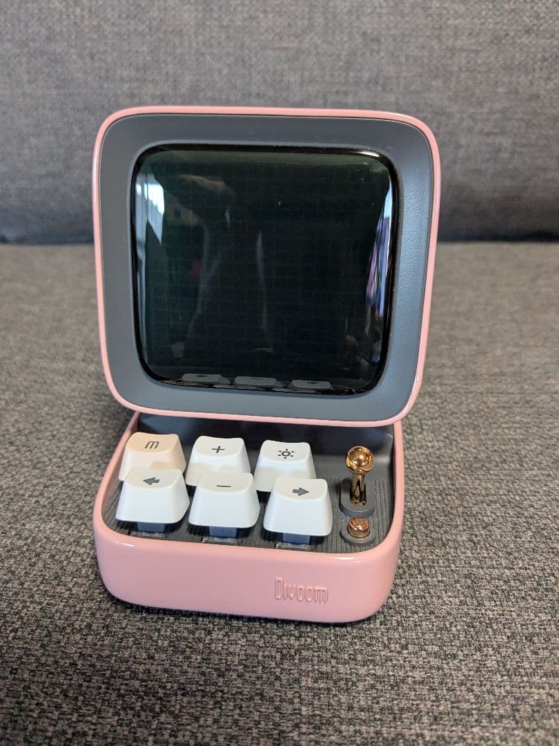 【ほぼ新品】Divoom Ditoo Pro スピーカー ピンク